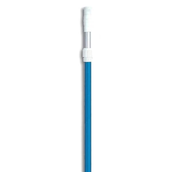 Pool Central Pool Central 32037733 6 - 12 in. Adjustable Blue Aluminum Swimming Pool Telescopic Pole for Vacuums & Skimmers 32037733 - main